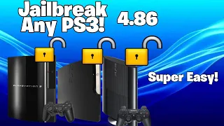 How To JAILBREAK Any PS3 Model In 10 Mins! 4.86 (Ps3 slim,Super Slim,FAT) in 2020