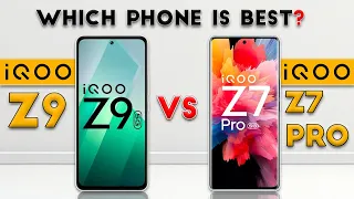 iQOO Z9 vs iQOO Z7 Pro : Which Phone is Best😲🔥