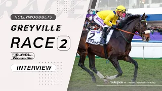 20240228 Hollywoodbets Greyville Interview Race 2 won by GORGEOUS GUY