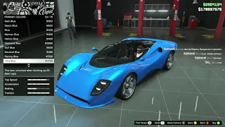 Grand Theft Auto V Online Los Santos Summer Special Update - Lampadati Tigon customization