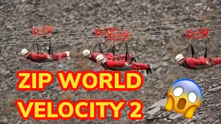 ZIP WORLD VELOCITY 2: Fastest Zip Line in the WORLD! (WALES)