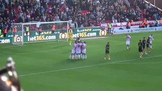 Stoke City - Phil Jagielka Goal Celebrations vs. Sheffield United