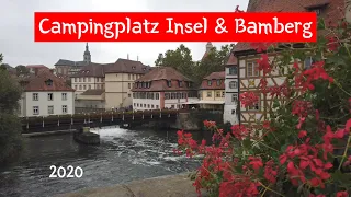 Wohnwagen Tour Campingplatz Insel & Bamberg