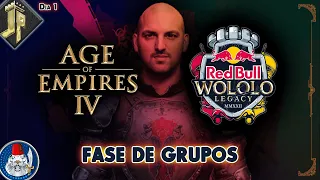 AGE OF EMPIRES 4 - Red Bull Wololo Legacy - Fase de Grupos [Dia 1] #aoe4 Ft.@Foquitaman