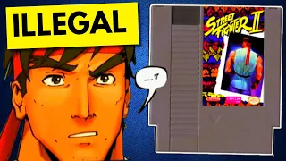 The Illegal Street Fighter 2 For NES !!