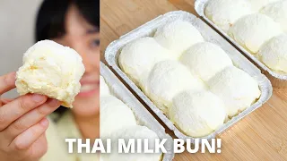 Viral banget! THAI MILK BUN SUPER LEMBUT!