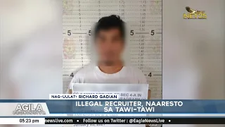 Illegal recruiter, naaresto sa Tawi-Tawi