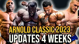 Arnold classic 2023 updates 4 Weeks - Nick Walker and Samson Dauda