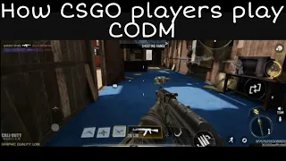 How CSGO players play Cod Mobile #ranked #csgo #codm
