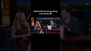 Saoirse Ronan pronouncing Irish Names TikTok ladbibleireland