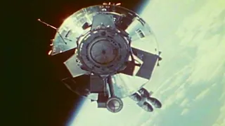 Apollo-Soyuz Docking and Handshake | July 17, 1975