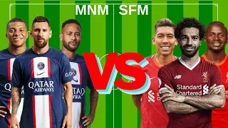 MNM vs SFM 🔥 ULTIMATE VS 🔥 (Messi, Salah, Neymar, Mane, Mbappe, Firmino)