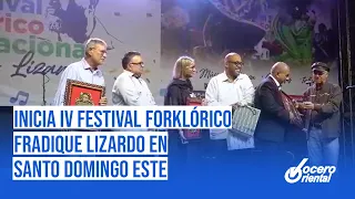 Inicia IV Festival Forklórico Fradique Lizardo en Santo Domingo Este