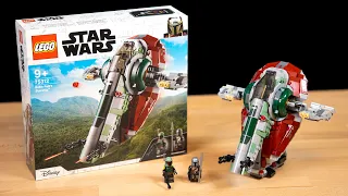 LEGO Star Wars Boba Fett's Starship REVIEW | Set 75312