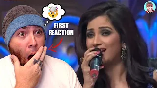 SHREYA GHOSHAL "SUN RAHA HAI NA TU" INDIA IDOL JUNIOR | BRANDON FAUL REACTS