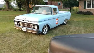 The UniVic gets new wheels. F100 Crown Vic full frame swap.