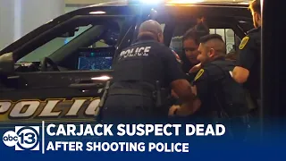 Carjacking suspect killed after shooting Missouri City police officer