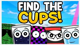 Find the Cups! All 75 Cups | Roblox