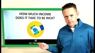 How much income does it take to be rich?