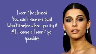 Naomi Scott - Speechless | Rock version (Minus one | Karaoke)