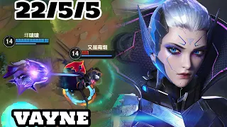 Wild Rift Vayne - Top Vayne Gameplay Rank Grandmaster