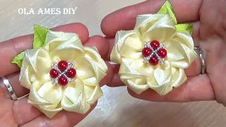 😍 Обожаю этот Лепесток ❤️️ Цветы Получаются Такие НЕЖНЫЕ ❤️️ Flor de Fitas / Ola ameS DIY