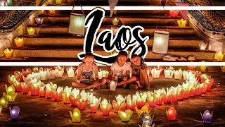 Magical Festival of Lights in Laos with Kids - World School Travel Video 2018