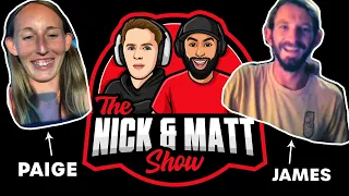 JAMES CONRAD & PAIGE PIERCE talk about Worlds! | The Nick & Matt Show - Episode 50