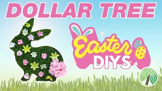 8 NEW Easter DIYS for Spring 2024 Decor! Bunnies & Flowers