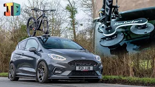 How to carry a BIKE on the roof of ANY vehicle! 🚲 (SeaSucker Talon Review)