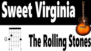 Sweet Virginia The Rolling Stones Guitar Lesson Intro
