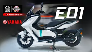 Chi tiết Yamaha E01 - xe điện chạy 105 km/h, sạc tại nhà lâu nhưng có tuỳ chọn sạc nhanh | BIMS 2023