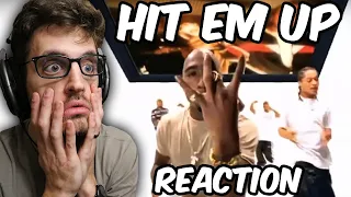 My FIRST TIME Hearing TUPAC - "Hit Em Up" | REACTION!!