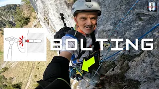 How to Bolt a Climbing Routes for Drytooling