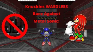 SRB2: Knuckles Races Metal Sonic WASDLESS!