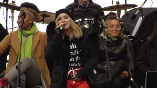 Madonna at Women's March in Express Yourself e Human Nature