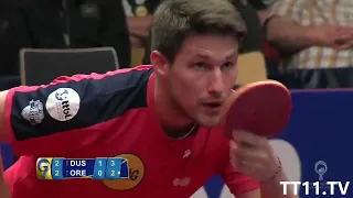 Kristian Karlsson vs Dimitrij Ovtcharov   1st Final Champions League 2017 2018