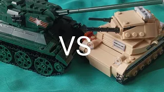 сравнение наборов sluban т-34-85 и Pz.kpfwII