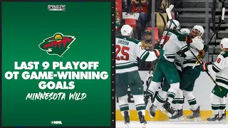 Playoff Overtime Goals from the Wild