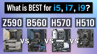 How to Choose a Motherboard for Intel 11th Gen i5, i7, i9 [Z590 vs B560 vs H570 vs H510]