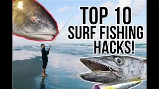 BEST Top 10 Surf Fishing Tips (Catch More Fish From The Surf)