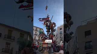 ¡Cuánto trabajo hay detrás de cada falla! #valencia #falles23 #comunitatvalenciana