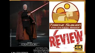 Hot Toys MMS496 Count Dooku Sixth Scale Figure Review 4K Video