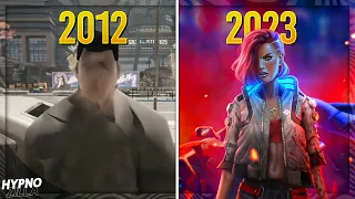 The Evolution of Cyberpunk 2077 [2012-2023]