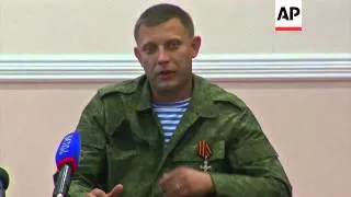 Clean pictures of resignation of PM of self-proclaimed Donetsk People's Republic