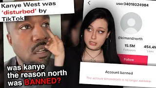 Did Kanye Get Kim and North BANNED on TikTok?