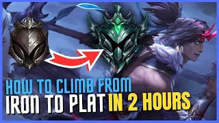 How To Climb To Platinum In Season 13 With Blue Kayn In 2 Hours... (full series)