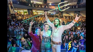 Jason Momoa M&G Aquaman Fan Event 2018 (behind the scenes with Justice PH)