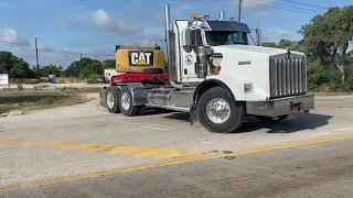 Movin’ machines with our Kenworth truck on the Murray trailer (#3)