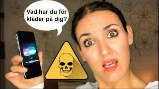 10 saker du ALDRIG ska fråga SIRI!!!